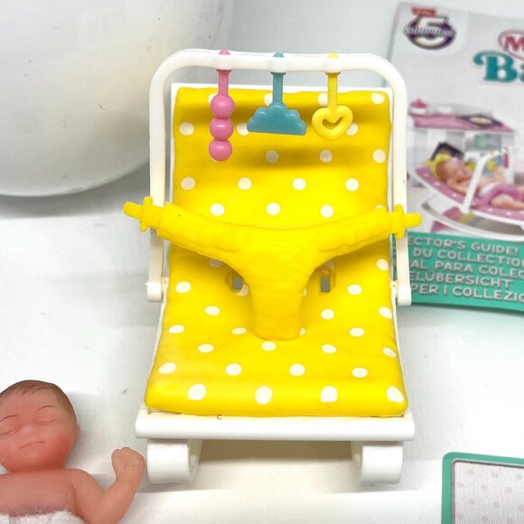 New Opened Zuru My Mini Baby Surprise Ball-Yellow with Rocker - Picture 5 of 8
